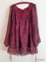 Csipkés muszlin felső.. 46-os