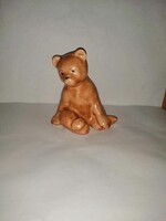 Bodrogkeresztúri kerámia maci medve mackó - 15 cm magas