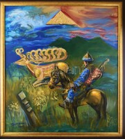 Tácsik János (1959-2005) Csodaszarvas