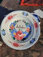 Népi tányér " Juliska "