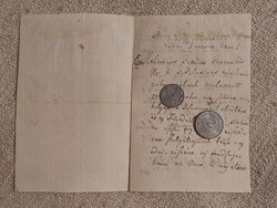 Autográf, Ruszek József filozófustól, Veszprém, kanonok, Kazinczy Ferenc nagy ellenfele, ortológus