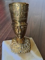 Réz egyiptomi szobor
