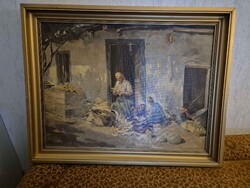 Gebhardt István festmény