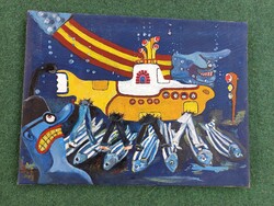 Beatles festmèny török tivadar alkotása kiállításon bemutatott.