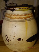 ANTIK GÖMÖRI KÖCSÖG SZILKE KANCSÓ CSERÉP EDÉNY