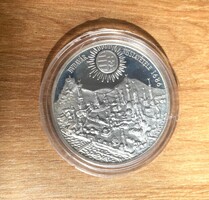 1986. évi Buda visszafoglalása ezüst emlékérme 500 Ft