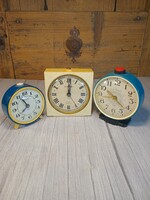 3 darab vekker (2db Jantar)