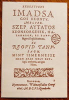 A Balassi Könyvkiadó reklámlapja: Pázmány Péter imádságoskönyve. Híres asszonyok emlékbélyegzés