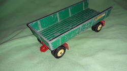 978.BRITAINS LTD - ENGLAND - KÉTTENGELYES TRACTOR TRAILER - utánfutó fém 17X7X5 cm a képek szerint
