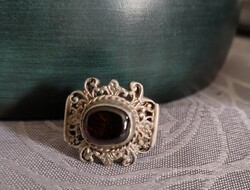 Ezüst gyűrű / gránát