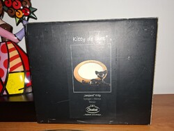 Goebel Kitty de luxe leopárdmintás tükör