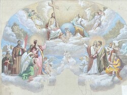 Lotz Károlynak tulajdonított: Freskóterv