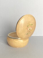 GENUINE ALABASTER ALABÁSTROM FEDELES ÉKSZERTARTÓ DÍSZTÁRGY