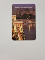 BELÜGYMINISZTÉRIUM 1993. évi kártyanaptár