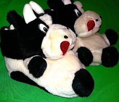 Magyar kisipari Kistehén meleg puha otthoni mamusz 33-36-os méretű plüss figura forma képek szerint