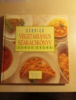 Sarah Brown Ezerízű vegetáriánus szakácskönyv