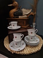Román porcelán csésze készlet