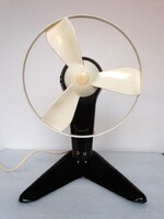 Mid century OMEGA működő bakelit asztali ventilátor