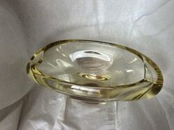 Miloslav Klinger sommerso üveg tálka és váza szett