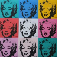 Andy Warhol - Marilyn Monroe - eredetiséget igazoló tanúsítvánnyal - litográfia - pop art