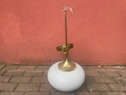 Mennyezeti réz lámpa képcsarnokos modern retro mid century