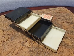 Retro bakelit cigaretta tartó cigi dohány trafikárú cigarettatartó szocreál kádár