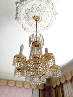 Ólomkristály csillár 5 karú