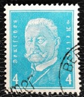 Dr454p / Deutsches Reich 1931 Paul von Hindenburg bélyeg pecsételt
