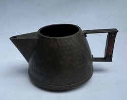 Gyönyörű kézzel készített art deco tejszínkiöntő (Argentor AS jelzett)