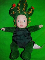 MINŐSÉGI 2001. Anne Geddes KAKTUSZ KIRÁLYLÁNY szerethető GYŰJTŐI művészbaba 20 cm a képek szerint