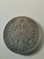 Ezüst 1FL 1891 Osztrák Magyar Gulden (Forint)