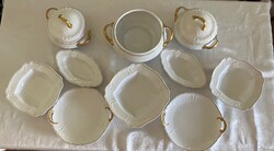 Rosenthal elfenbein gold ivory sanssouci porcelain dinnerware set 96 pieces