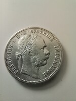 Ezüst, 1879 Osztrák Magyar gulden (Forint)