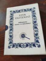 Ezer esztendő Millenniumi  olvasó és dalos könyv - dísz csomagolás