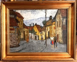 Hikádi Erzsébet festmény