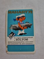 MAHART'72 kártyanaptár