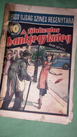 1940.Papp István:A titokzatos bankjegyköteg regény ponyva könyv RITKASÁG képek szerint
