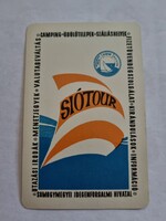 SIÓTOUR Somogy megyei Tanács Idegenforgalmi Hivatala 1970. évi kártyanaptár