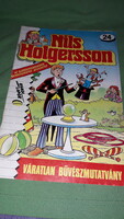 Retro NILS HOLGERSON - KANDI LAPOK 24.szám rajzos képregény magazin a képek szerint