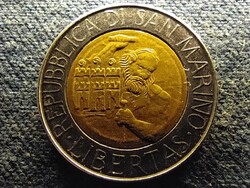 San Marino Nagyon boldog nő 500 Líra 1994 R