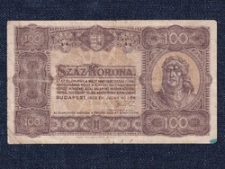 Kisméretű Korona államjegyek 100 Korona bankjegy 1923
