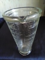 Üveg mérőpohár  eladó  V