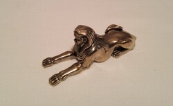 Sárgaréz miniatűr szfinx