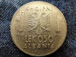 Albánia III. Viktor Emánuel 0,5 Lek 1940 R