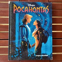 Régi meséskönyv- WALT DISNEY Pocahontas 1996.