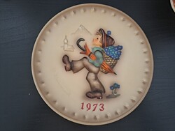 Gyűjtői W. Gobelin, M.J. Hummel porcelán dísztányér