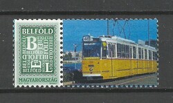 260   Személyes bélyeg Magyarország BKV 1615 pályaszámú csuklós típusú villamos