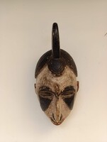 Antik afrikai Igbo népcsoport fa maszk Nigéria africká maska K8 214 2279