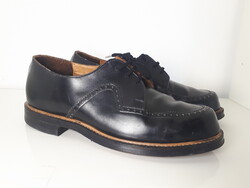 Régi fekete Berson bőr cipő bőr talppal 42-es méret