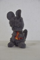 Régi vintage egér plüss figura A359